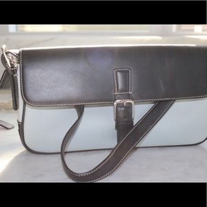 Coach Blue and Black Purse